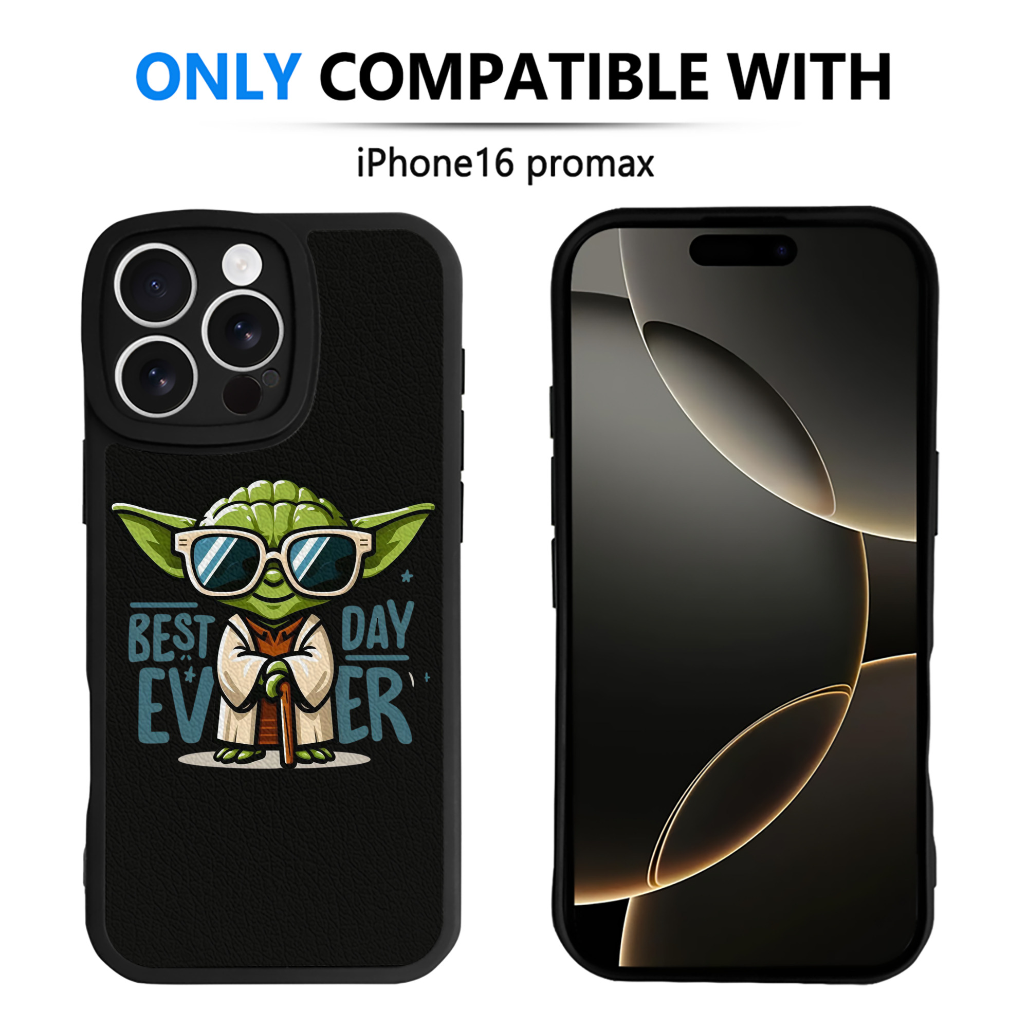 （画像用） スター・ウォーズ Star Wars 【iPhone 16シリーズ対応】シリコンスマホケース（レザー調） 材質：シリコン